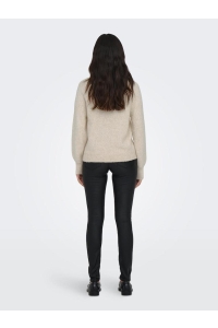 ONLY ONLEMMA LS BUTTON ONECK KNT NOOS pumice stone