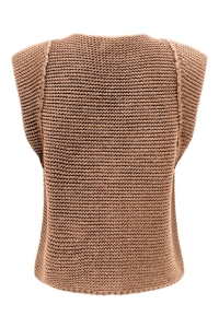 ONLY ONLLOUI VEST EX KNT toasted coconut