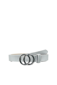 ONLY KOGRASMI PU GLITTER JEANS BELT ACC silver/silver buckle