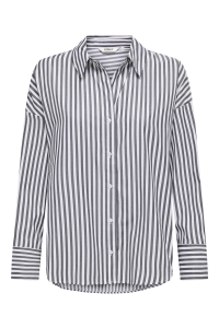 ONLY ONLOREGON SOLO SHIRT WVN black/medium bright white