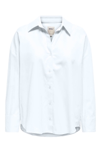 ONLY ONLOREGON SOLO SHIRT WVN bright white