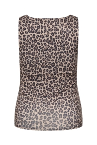 carmakoma CARONE S/L 2-WAY TOP JRS black/aop leo