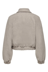 ONLY ONLNANCY LIFE COLLAR JACKET CC OTW simply taupe/melange