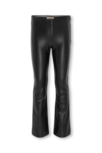ONLY KOGZETA FAUX LEA FLARED PANT LR