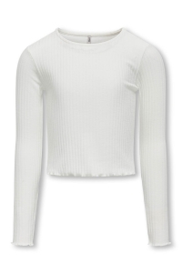 ONLY KOGNELLA L/S O-NECK TOP JRS NOOS cloud dancer