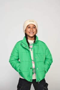 ONLY KOGALPHA LIFE PATCH RIB BEANIE ACC cloud dancer