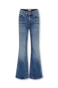 ONLY KOGJUICY LIFE FLARED DNM CRO557 NOO: medium blue denim
