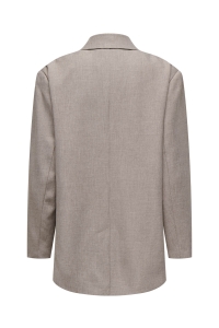 ONLY ONLLINDA LS BOYFR MEL BLAZER TLR NO: fungi/melange