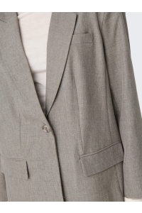 ONLY ONLLINDA LS BOYFR MEL BLAZER TLR NO: fungi/melange