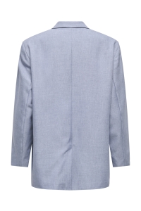 ONLY ONLLINDA LS BOYFR MEL BLAZER TLR NO: vintage indigo/melange