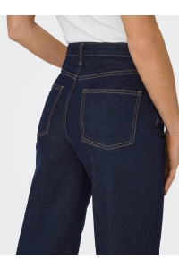 ONLY ONLJUICY HW WIDE RINSE DNM MAS763 N: dark blue denim