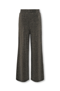 ONLY KOGQUEEN GLITTER PANT BF JRS black/bronze