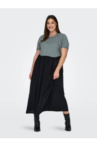 carmakoma CARMOSTER S/S FOLD UP TOP JRS NOOS balsam green