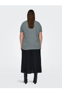 carmakoma CARMOSTER S/S FOLD UP TOP JRS NOOS balsam green