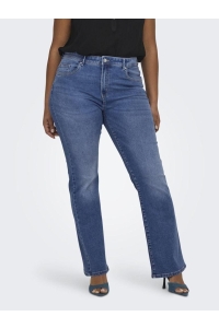 carmakoma CARSALLY REG FLARED DNM BJ114-3 NOO: medium blue denim