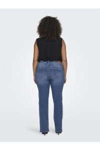 carmakoma CARSALLY REG FLARED DNM BJ114-3 NOO: medium blue denim