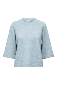 ONLY ONLSIMONI 3/4 PULLOVER KNT NOOS cashmere blue/melange
