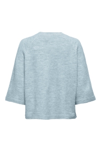 ONLY ONLSIMONI 3/4 PULLOVER KNT NOOS cashmere blue/melange