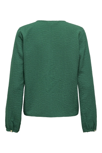 ONLY ONLSVENDA FR L/S BUTTON TOP WVN CS