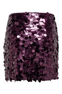 ONLY ONLJADEL SEQUINS SKIRT WVN winetasting/w. winetasting sequi