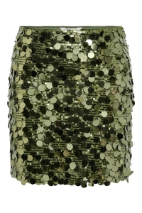 ONLY ONLJADEL SEQUINS SKIRT WVN kalamata/w. kalamata sequins
