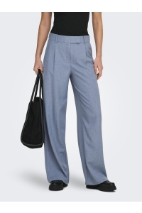 ONLY ONLLINDA HW STR MEL PANTS TLR NOOS vintage indigo/melange