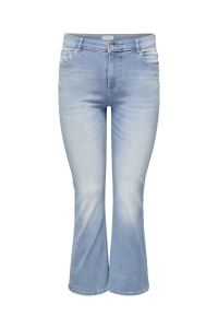 carmakoma CARWILLY LIFE HW FLARED DNM TAI467 : light blue denim