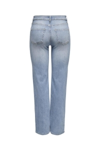ONLY ONLBLUSH MID STRAIGHT DNM TAI467 NO: light blue denim