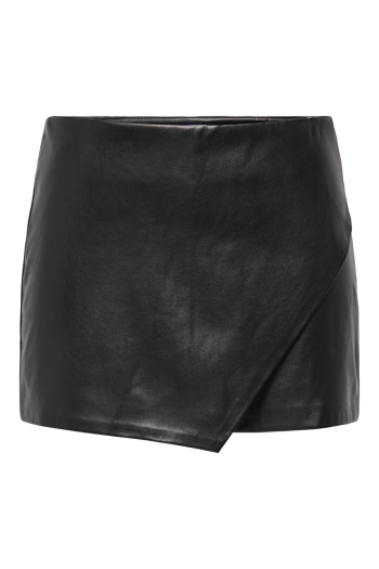 ONLY ONLMIST-AMILI MW FAUX LEATH SKORT P: