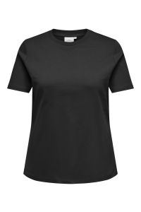 carmakoma CARJEN SS JEANS TEE JRS NOOS black