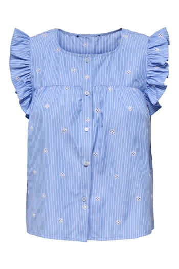 ONLY ONLAMANDA SL EMB TOP WVN