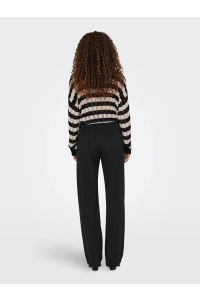 ONLY ONLPOPTRASH LIFE MW STRAIGHT PNT NO: black