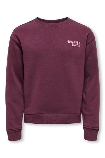 ONLY KOGCAMINE L/S OVERSIZE O-NECK CS SW: