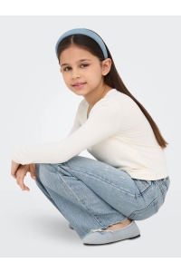 ONLY KOGJUICY WIDE DES DNM JEANS AZG light blue denim