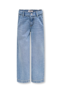 ONLY:KIDS ONLY KMGCOMET SMILEY WIDE DNM NOOS light blue denim
