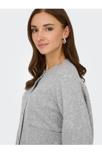 ONLY ONLPIEMONTE L/S CARDIGAN KNT NOOS light grey melange