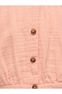 ONLY KOGTHYRA LIFE 2/4 OFFSHULDER TOP WV: salmon