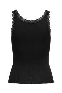 ONLY ONLSARA SHARAI LIFE TANK TOP JRS NO: black