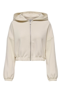 ONLY ONLSCARLETT LIFE LS ZIP HOOD SWT NO: birch