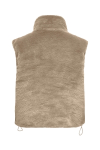 ONLY ONLDANA FAUX FUR REV.WAISTCOAT OTW : silver mink