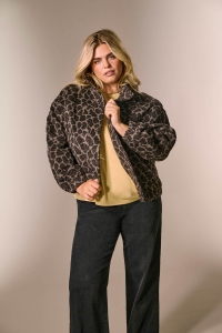 carmakoma CAREMILIA LIFE SHORT LEO JACKET OTW fungi/leo