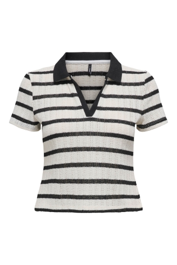 ONLY ONLHALIA S/S COLLAR TOP BOX JRS