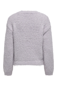 ONLY ONLBEA LS O-NECK CC KNT raindrops/melange