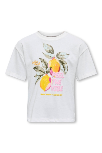 ONLY KOGBLINIS LIFE S/S LOOSE TOP BOX JR: