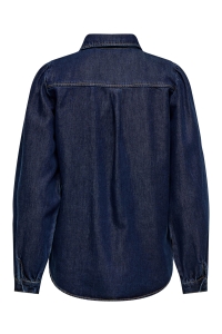 ONLY ONLJULIE LS DNM SHIRT QYT dark blue denim