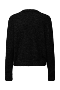 ONLY ONLMAGGIE LIFE LS BUTTON CARDIGAN C: black