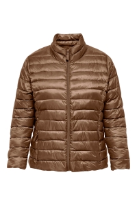 carmakoma CARTAHIA LW QUILTED JACKET OTW NOOS cocoa cr*me