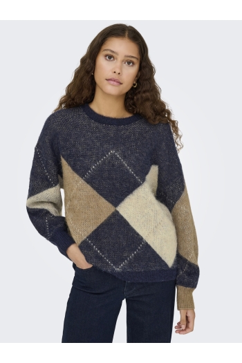 ONLY ONLNOEME LIFE LS JQ O-NECK KNT