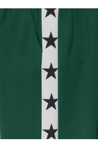 ONLY KOGPOPTRASH LIFE ICON WIDE PANT CS : pineneedle/white panel/black sta