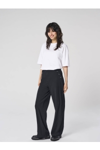 ONLY ONLRINA LIFE BUTTON PANT JRS NOOS black/horn buttons